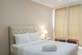 Stunning Studio Room at Menteng Park Apartment By Travelio
